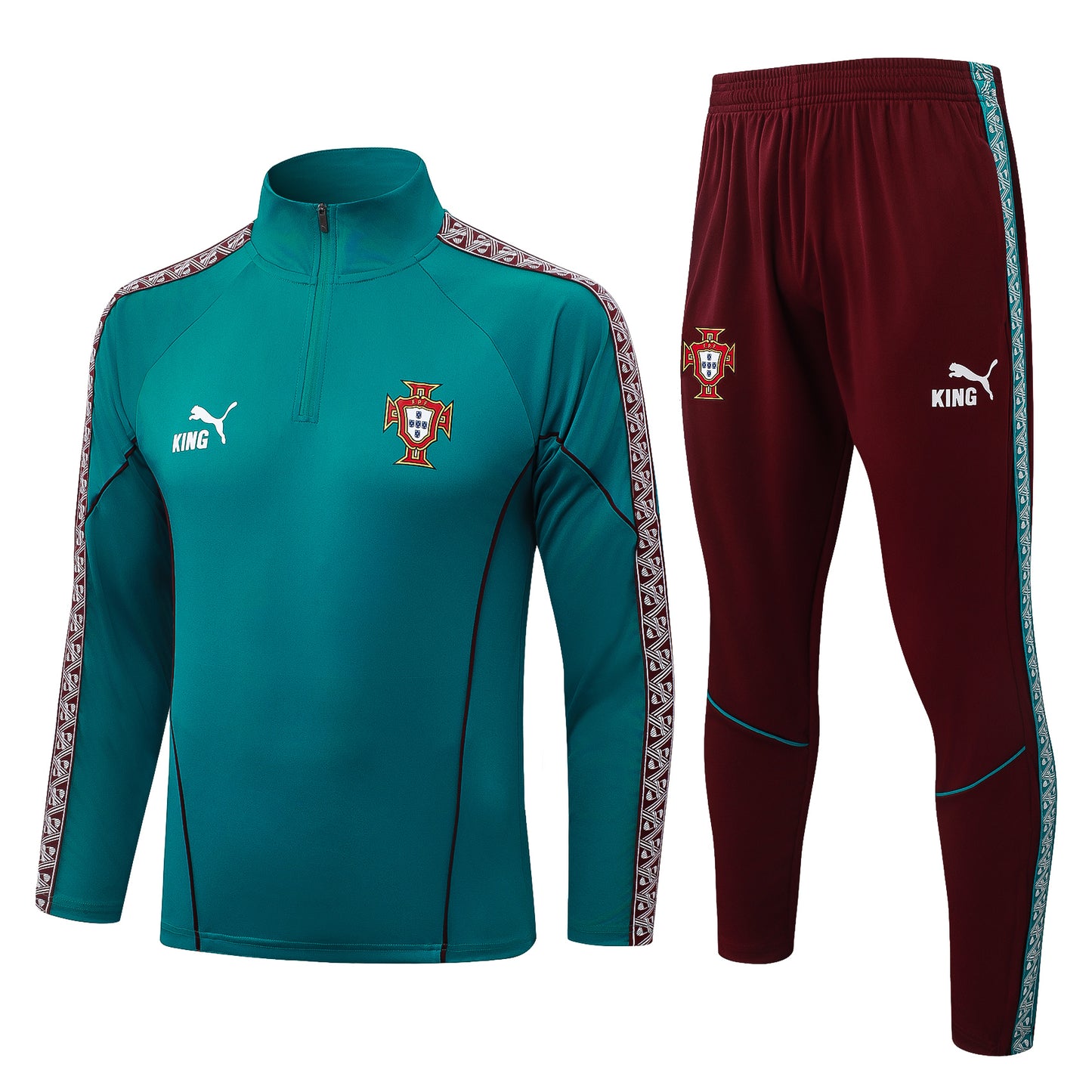 Tuta Portogallo Verde e Bordeaux 2026/27