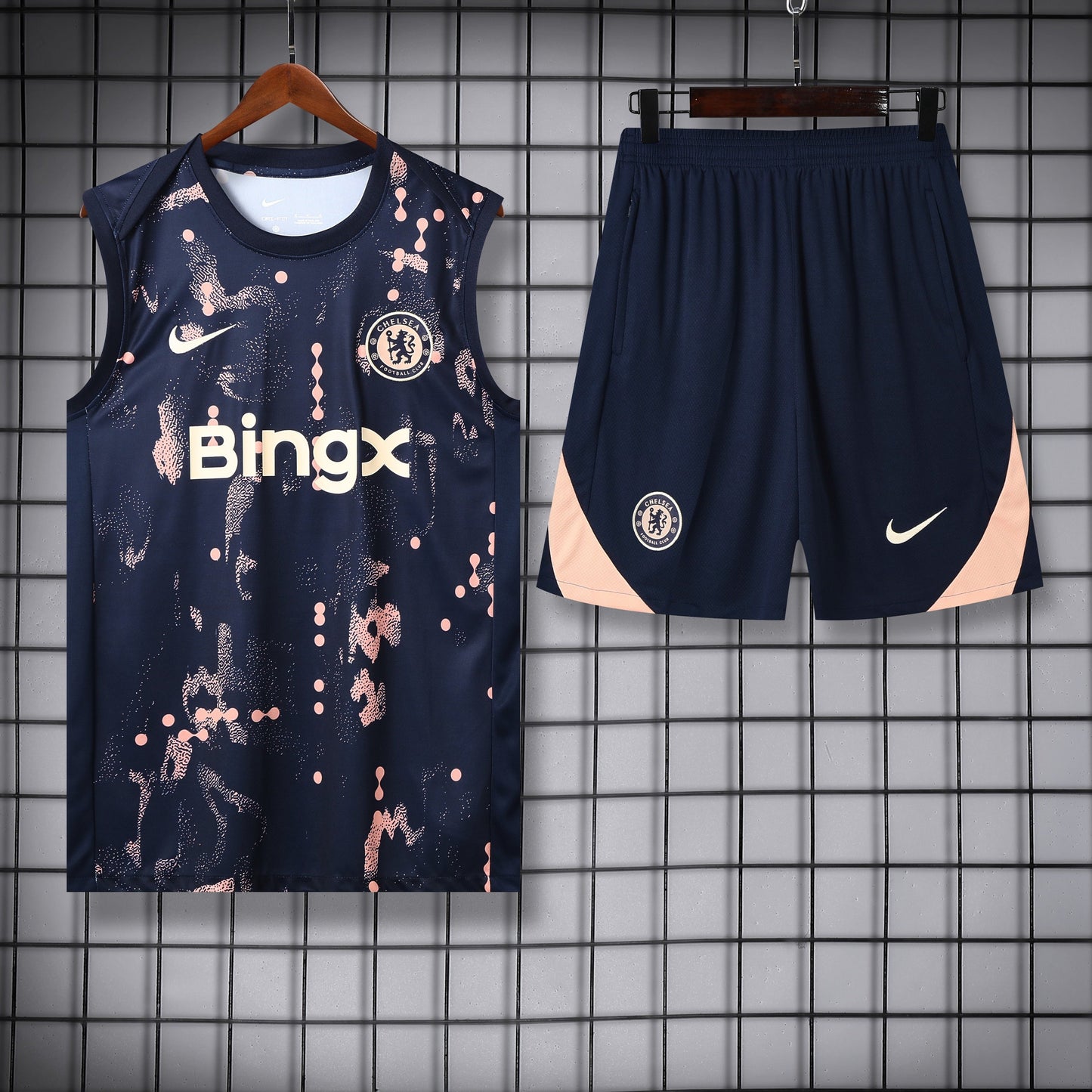 Chelsea blu completo con canottiera 2025/26