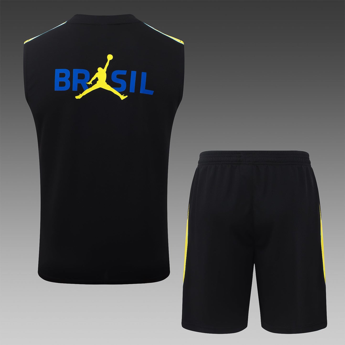 Brasil special black-yellow completo 2026-2027 con canottiera