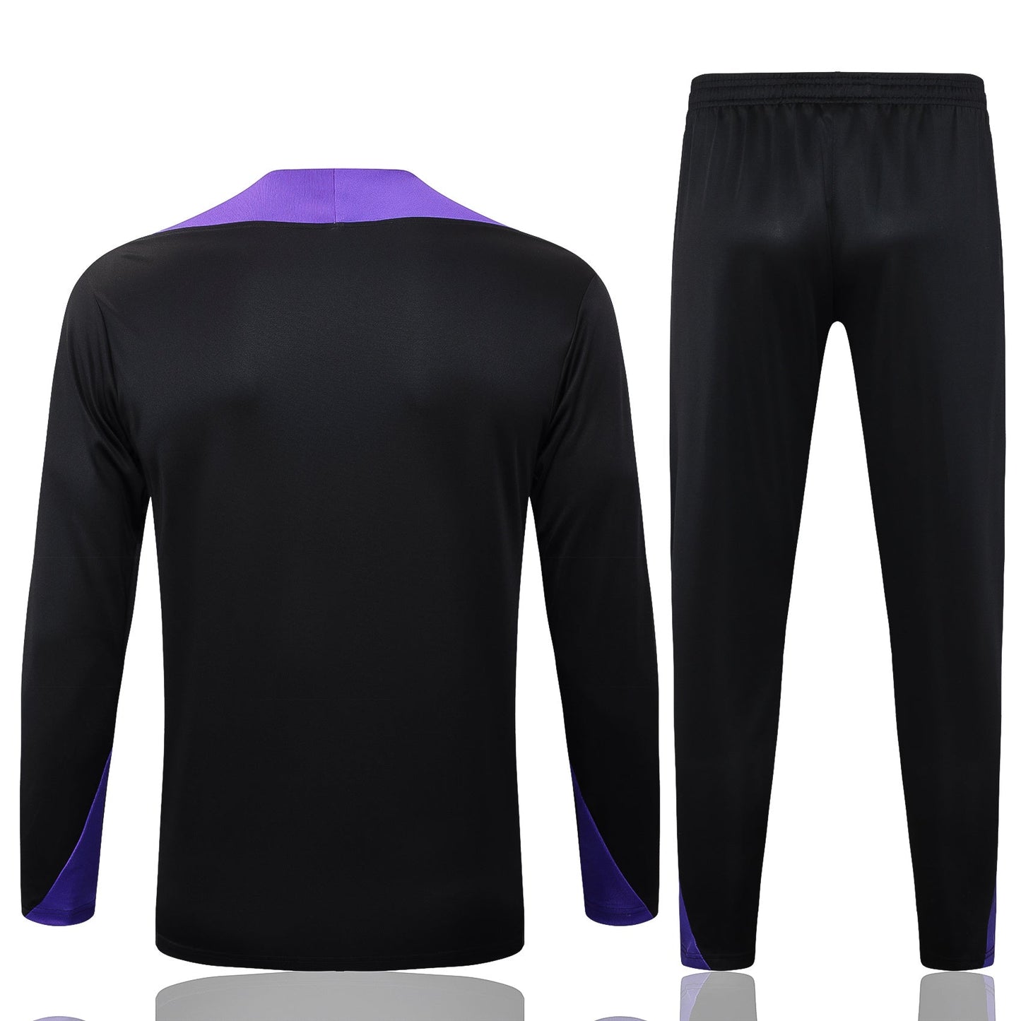 Tuta Barca Nero viola