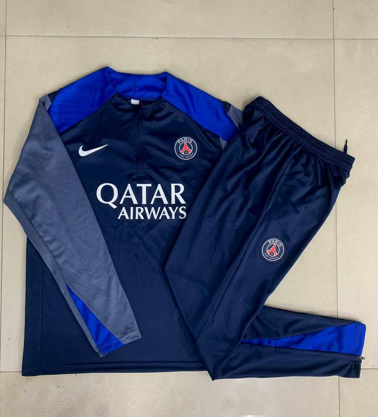 Tuta Paris Saint Germain Blu e Grigio 2025/26