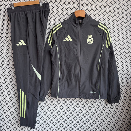 Tuta Real Madrid Grigio Scuro 25-26