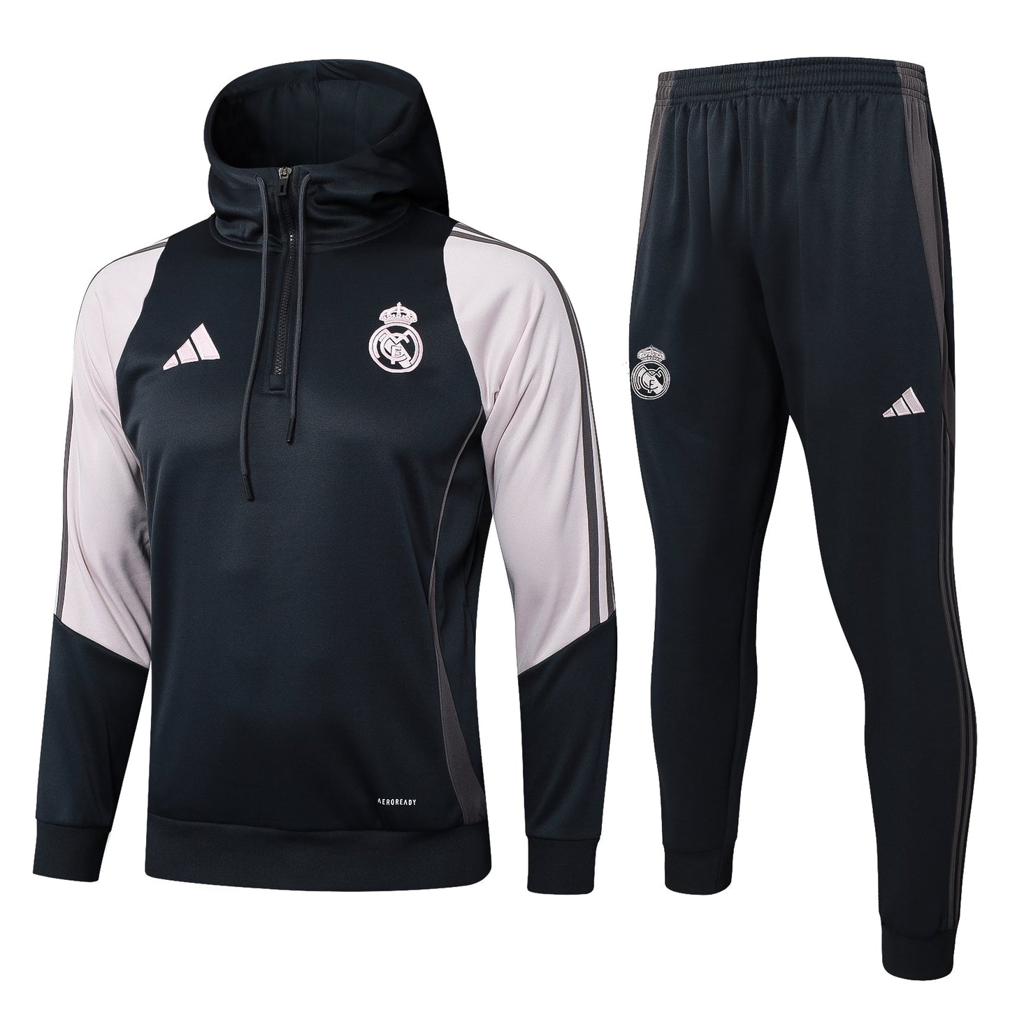 Tuta Real Madrid New 2025 Black&White
