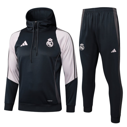 Tuta Real Madrid New 2025 Black&White