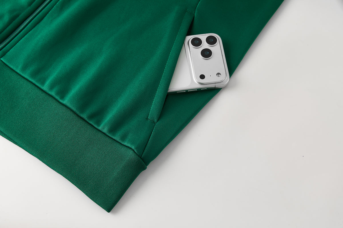 Tuta Algeria zip  26-27 verde