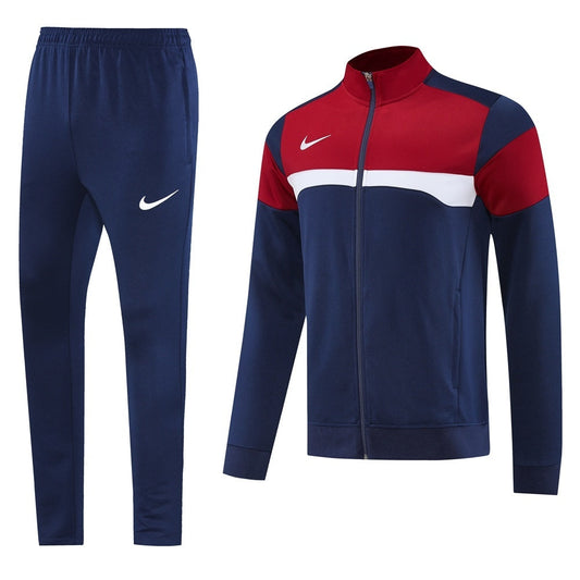 Tuta Sport blu e bordeaux