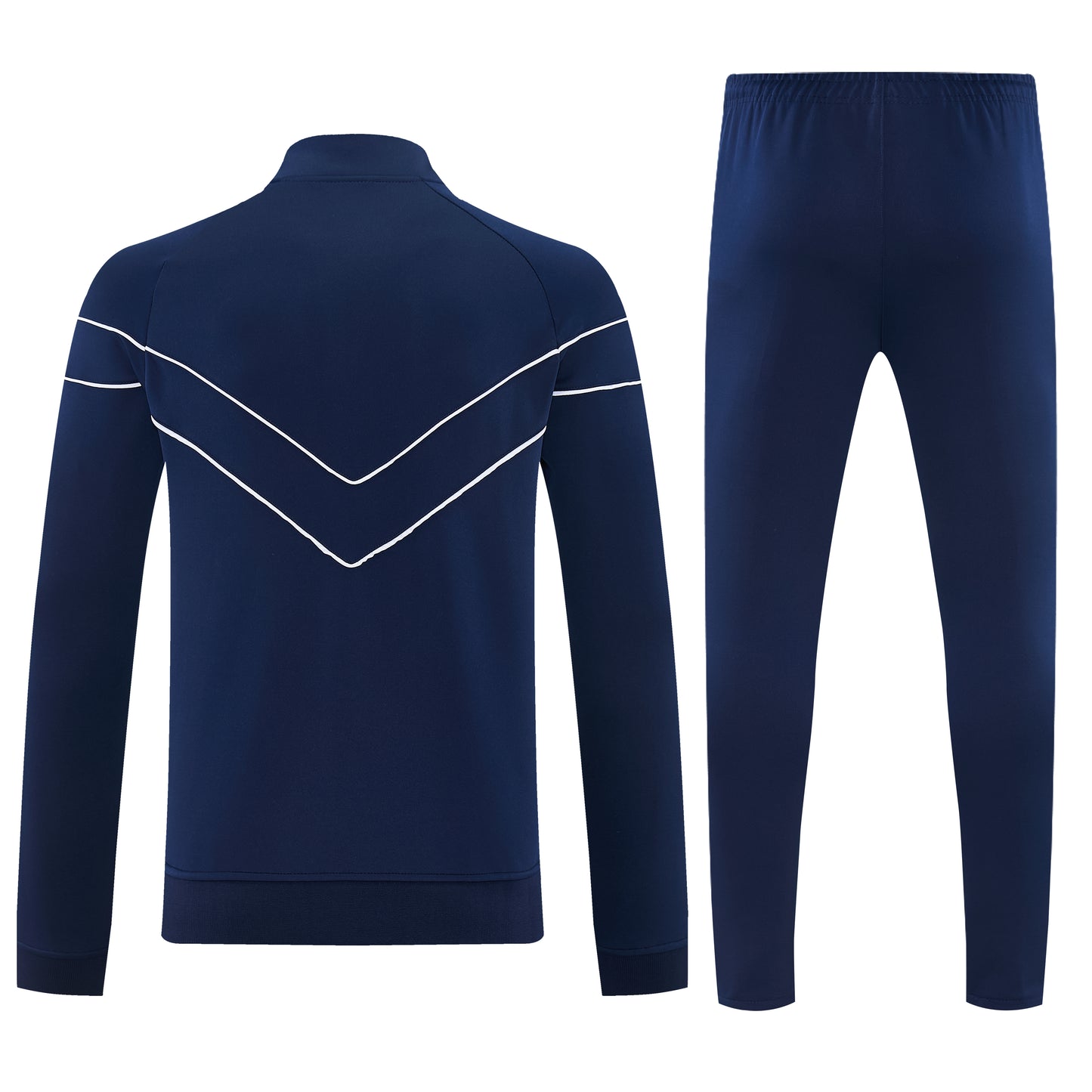 Tuta Zip Intera Francia Blu