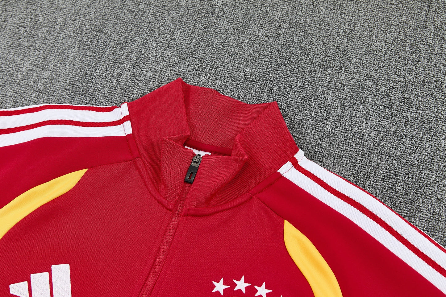 Tuta Zip Intera Germania Rosso