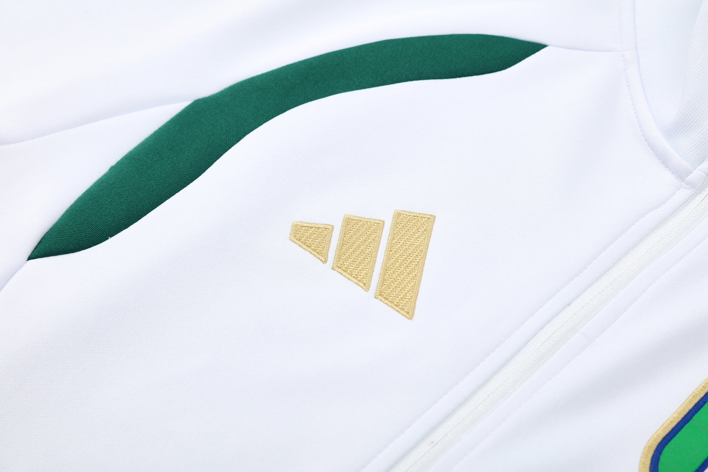 Tuta Zip Intera Italia Bianco