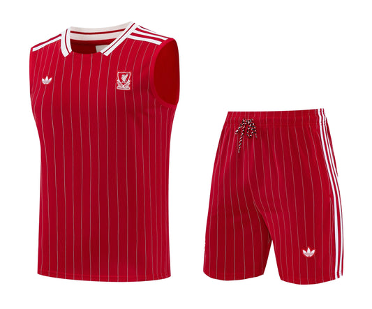 Completo Canottiera Liverpool Rosso 26/27