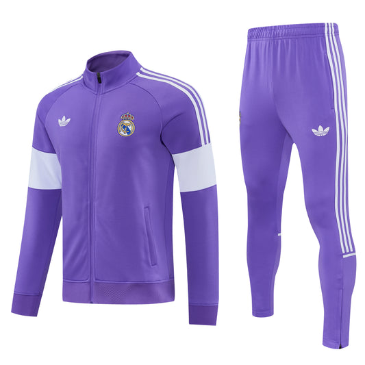 Tuta Zip Intera Real Madrid Viola