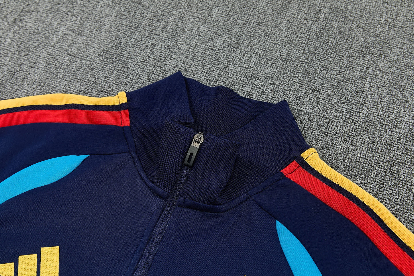 Tuta Zip Intera Spagna Blu